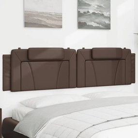 Cuscino Testiera Marrone 200 Cm İn Similpelle /