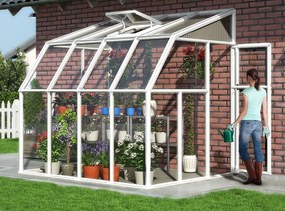 Giardini d’inverno in alluminio Sun Room di Palram - Canopia 2 x 2,62 cm bianco