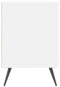 Mobile Porta TV Bianco 150x30x44,5 cm in Legno Multistrato