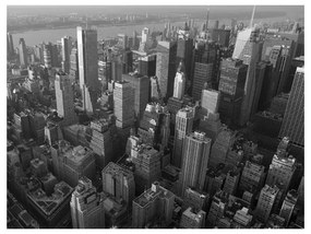 Fotomurale New York: grattacieli (vista a volo d'uccello)
