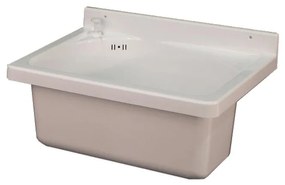 Lavatoio per bucato in polipropilene Vasca multiuso L 62 x P 46 x Sp 62 cm da interno ed esterno