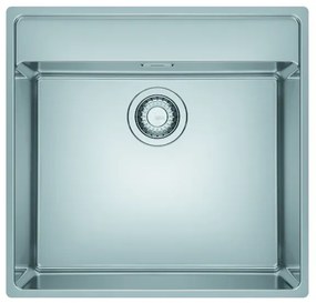 Lavello integrato 1 vasca FRANKE Maris inox inox L 51 x L 53 cm argento