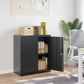 Armadio Classificatore Antracite 79x40x90 Cm İn Acciaio /