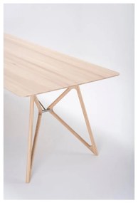 Tavolo da pranzo con piano in rovere 220x90 cm Tink - Gazzda