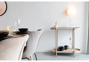 Tavolo consolle beige 39x85 cm Amaya – White Label