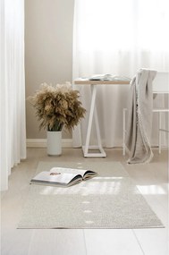 Passatoia da interno/esterno beige/color crema 70x280 cm Peg Linen Vanilla – Pappelina