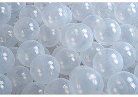 Piscina di palline color crema in velluto ø 90x30 cm Montessori – Meowbaby