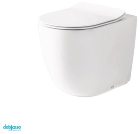 The Artceram "File 2.0" Wc Da Terra Filo Muro Senza Brida Bianco Lucido