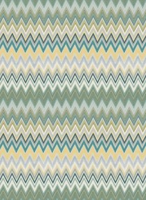 Missoni Home Tapete Zig Zag Multicolore Metallic - 20064