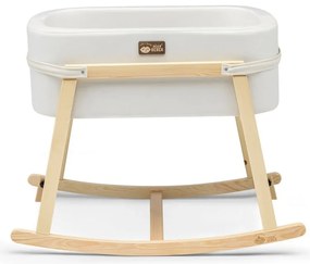 Culla di colore bianco/naturale Hier - Kalune Design