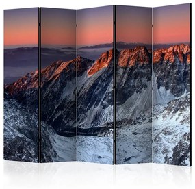 Paravento Beautiful sunrise in the Rocky Mountains II [Room Dividers]