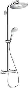 Colonna Doccia 280 con miscelatore soffione e doccetta 1jet Showerpipe Ecosmart Cromo Hansgrohe Croma 26794000