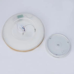 Brilagi - Lampada da bagno a LED ULTRA SLIM 18W/230V Ø 30 cm, dorata, IP54