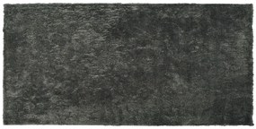 Tappeto shaggy grigio scuro 80 x 150 cm EVREN Beliani