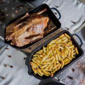 Teglia in ghisa 22x42,5 cm LITINA SMALT - Orion