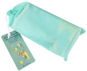 Asciugamano azzurro 150x70 cm World Map - Rex London