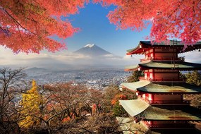 Carta da parati – Autunno in Giappone