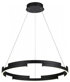 Redo 01-3173 - Lampadario a sospensione con filo LED dimmerabile CASTLE LED/36W/230V nero