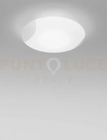 Lio plafoniera applique 40 cristallo bianco bianco opaco 1 luce att...