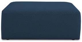 Modulo divano blu scuro in tessuto bouclé Roxy - Scandic