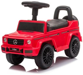 Balance bike Mercedes G350d 2xAA rosso/nero