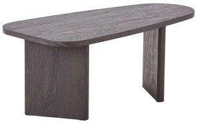 Tavolino da salotto marrone scuro 50x100 cm Melo – House Nordic