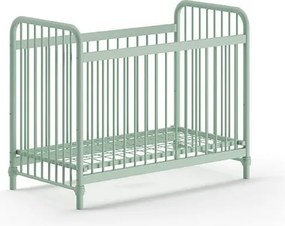 Lettino in metallo verde 60x120 cm BRONXX - Vipack