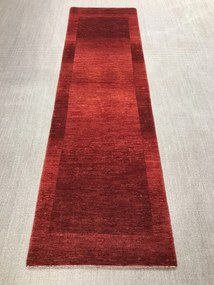 Loribaft Tappeto 80x300 Rosso (Iran) Annodato A Mano