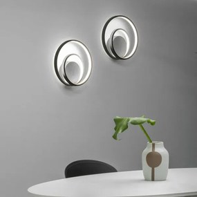 Ideal Lux - Applique a LED OZ LED/26W/230V CRI 90 nero