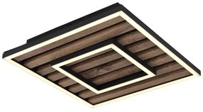 Globo 67345D - Lampada LED da soffitto WOODY LED/18W/230V 3000K 30x30 cm