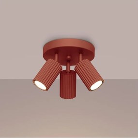 Brilagi - Faretto CRESTO 3xGU10/10W/230V rosso