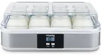 Yogurtiera 12 vasetti H.Koenig argento