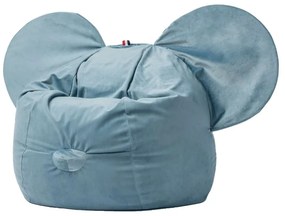 Pouf a sacco per bambini blu Ears – The Brooklyn Kids