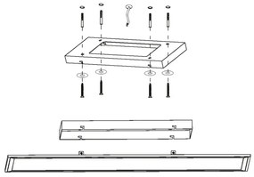 Eglo 98205 - Pannello LED dimmerabile SALOBRENA-A LED/30W/230V + telecomando