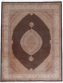 Tabriz Tappeto 300 x 390 Rosa (Iran) Annodato A Mano