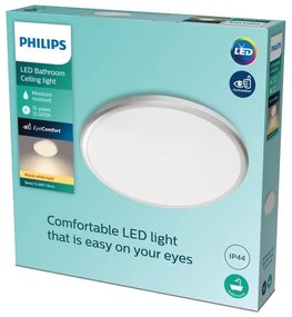 Philips - Plafoniera LED da bagno SPRAY LED/12W/230V IP44