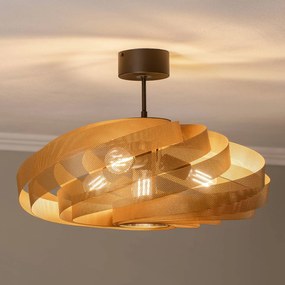 Euluna Plafoniera Vento, color oro, Ø 60 cm