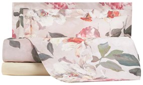 Completo Lenzuola in Percalle Luisiana Vanity flowers