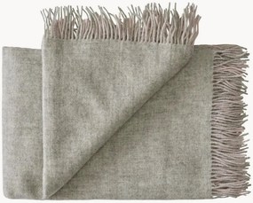 Coperta in lana con frange Drejø