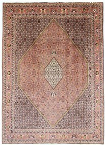 Bidjar Tappeto 350 x 250 Rosso (Iran) Annodato A Mano
