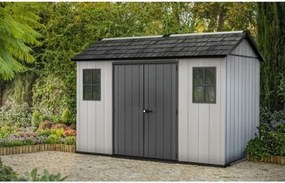 Casetta Da Giardino In Resina 350x230x254H Cm Oakland 1175SD Grigio Keter