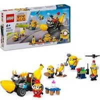 LEGO CATTIVISSIMO ME I MINIONS E L' AUTO BANANA CON 4 PERSONAGGI E ACCESSORI