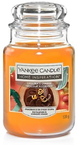 Chocolate Orange, candela in giara grande Yankee Candle