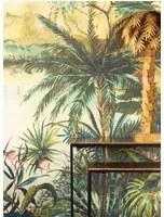 Eijffinger Carta da parati Tropical - Mehrfarbig Grün Klein