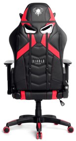 Sedia da gaming Diablo X-Ray King Size: nero-rosso