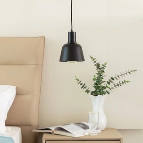 Lucande Servan lampada a sospensione, nero, 1 luce