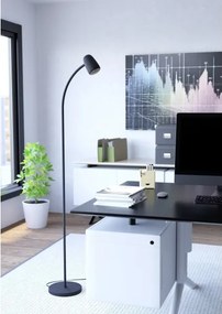 Eglo 902172 - Lampada da terra CARLO 1xE14/18W/230V nera