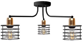 Lampadario a plafone EDISON 3xE27/15W/230V