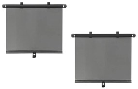 Tenda parasole per ventose con bloccaggio 42 cm 2 pz grigio