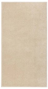 Tappeto a Pelo Corto 80x150 cm Beige